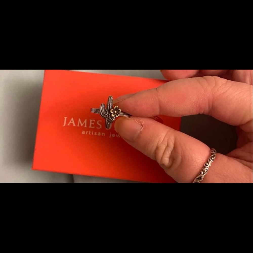 James Avery cactus blossom ring